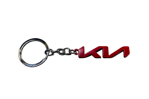Kia Logo Keychain Red