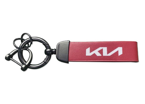 Kia Synthetic Leather Strap Keychain