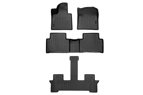 2021-2026 Kia Sorento All-Weather SmartLiner Floor Liners | Captain Chairs