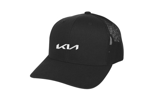韓国商品/LEEY LOGO TRUCKER HAT BLACK Kia Trucker Hat (Z097)