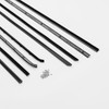 Mopar A Body 73-76 Dart 2dr HARDTOP Beltline Weatherstrips "Cat Whiskers" 8pc