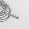 Mopar Dodge Truck 75-93 Plastic CHROME Lockstrip for Rear Window Rubber Seal WLS1129C