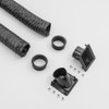 Mopar B Body 68-70 AC Dash Defrost Vents and Hoses (2) 17" 2.50 DV4K