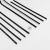 Mopar B Body 62 Fury, Polara 4dr SEDAN Beltline Weatherstrips "Cat Whiskers" 8pc