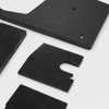 Mopar E Body 70-74 NON AC BLACK Firewall Insulation with Pins & Kickpanel Insulation