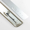 Mopar A Body 68-69 Barracuda Rallye Dash Lower Trim Overlay - MATTE SILVER