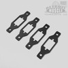 Mopar A B E F Body 72 - 80 Side Marker Light Gaskets -BLACK