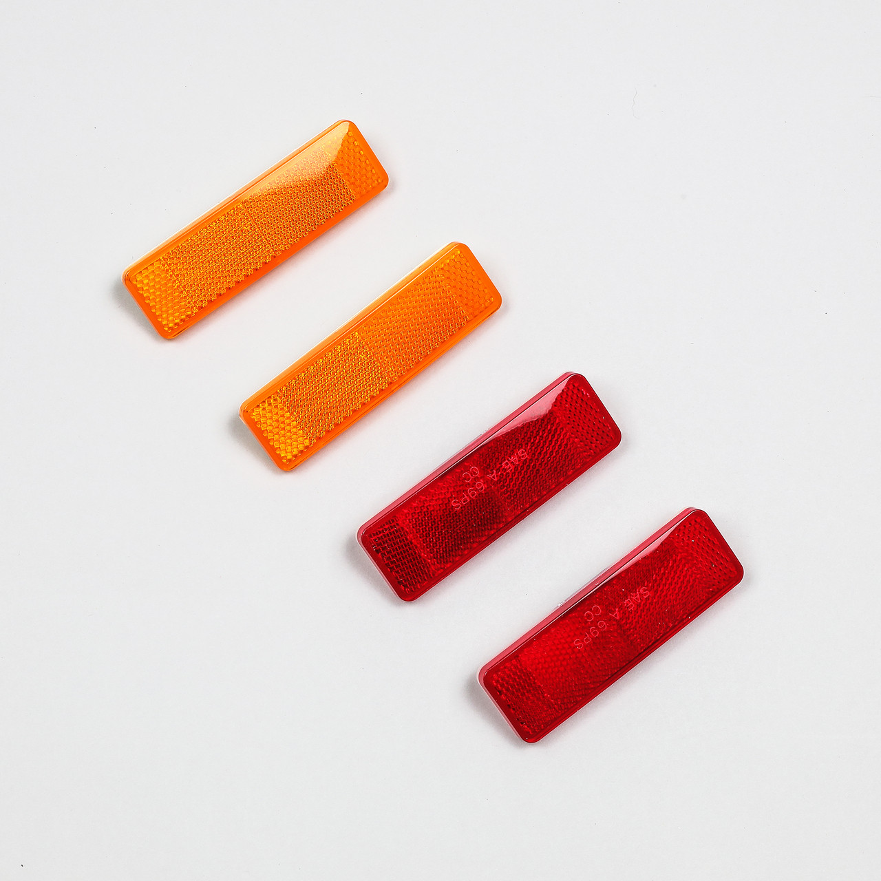 Mopar A B Body 69 (except Dart) Side Marker Light Lenses 4pcs