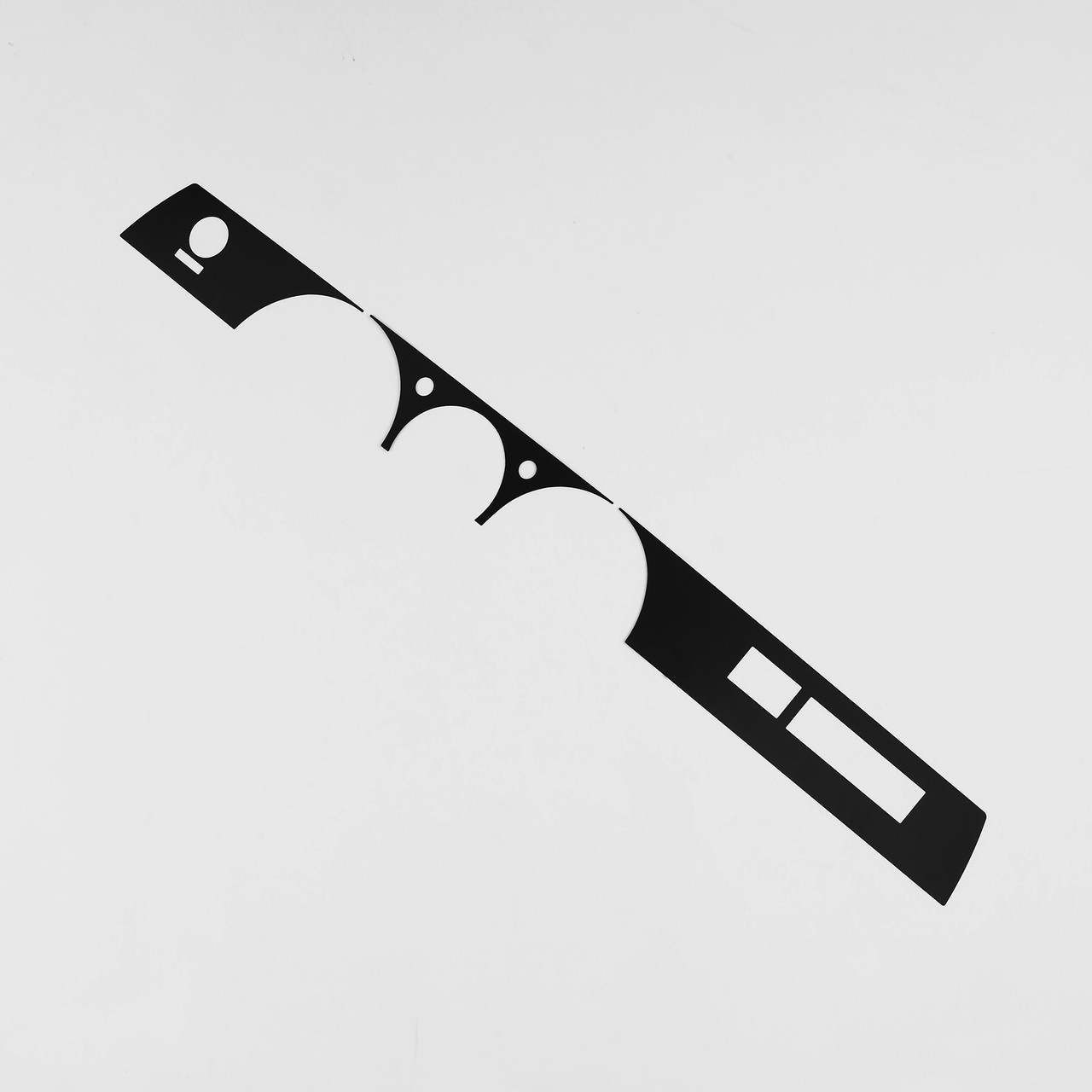 Mopar A Body 68-69 Barracuda Dart Rallye Dash Overlay - MATTE
