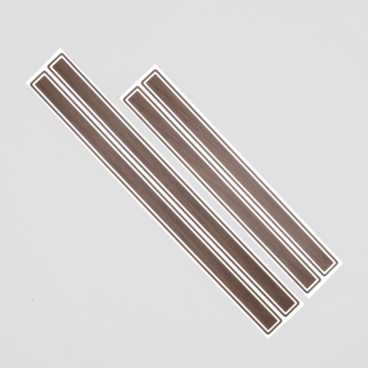 Mopar B Body 70 Coronet RT NON REMOTE Door Trim WALNUT Woodgrain