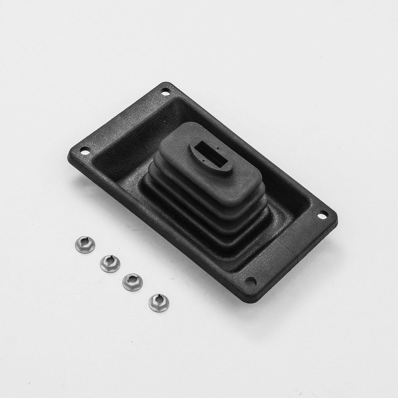 Mopar B Body 66-70 CONSOLE PISTOL GRIP Shifter Boot & Nuts