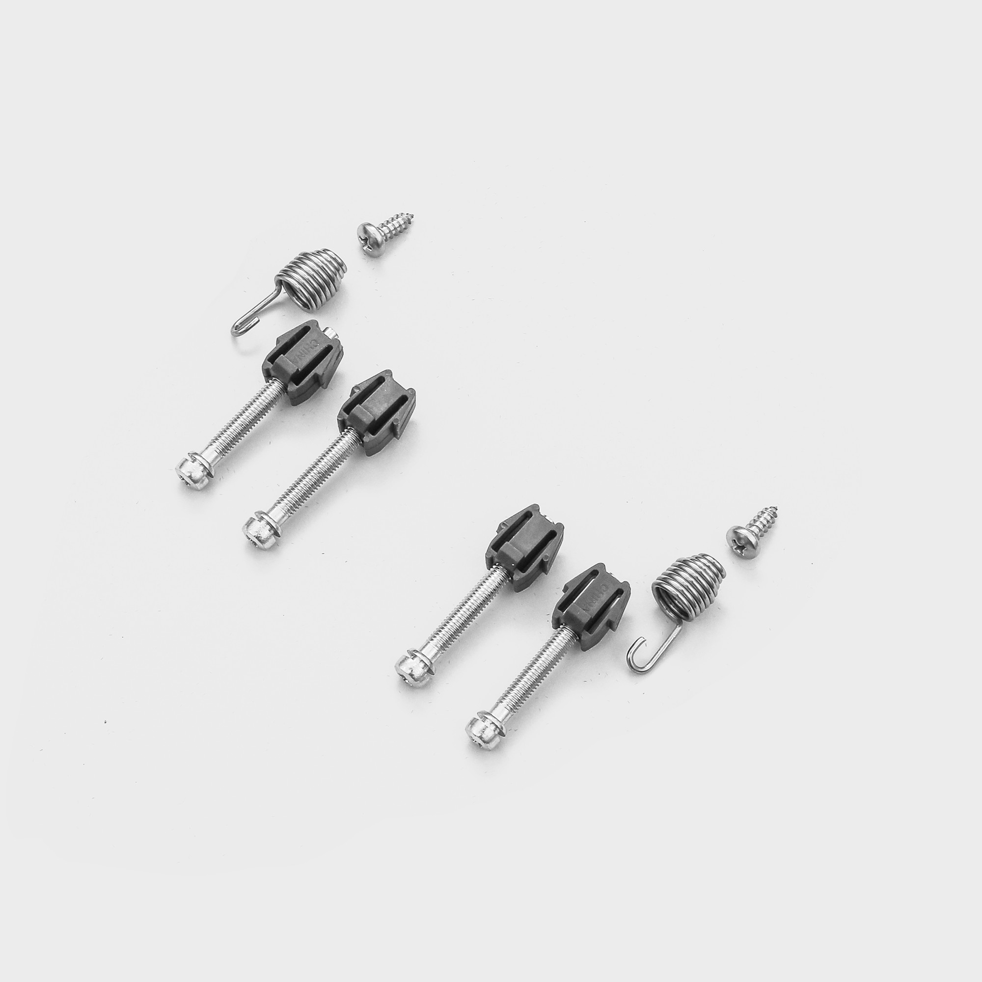 6 Mirror Screws + 6 Jack Nuts – For Mopar A/B/C/E Body, Cuda, Challenger, Dart, D100, B200 – 61-79