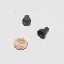 Mopar B Body 68 69 Coronet Headlight Splash Screw Cover Protector  PAIR