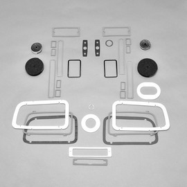 Mopar E Body 70-74 BARRACUDA Exterior Door Handles with Gaskets