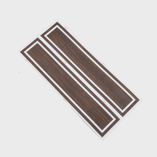 Mopar B Body 71-74 Charger SE Door Insert Overlay - WALNUT