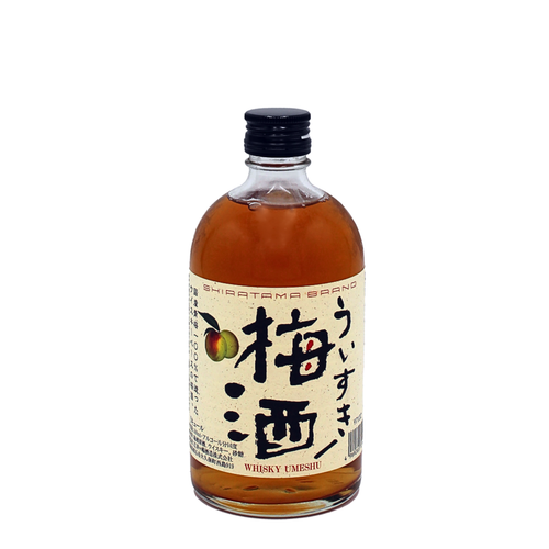 Shiratama Whisky Umeshu, 500ml. Japanese Sake, Rice wine. Eigishima Brewery