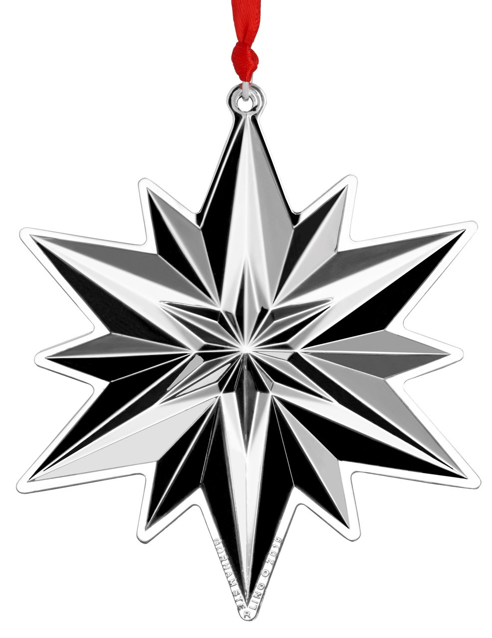 Gorham Annual Sterling Snowflake Ornament 2019 50th Anniversary