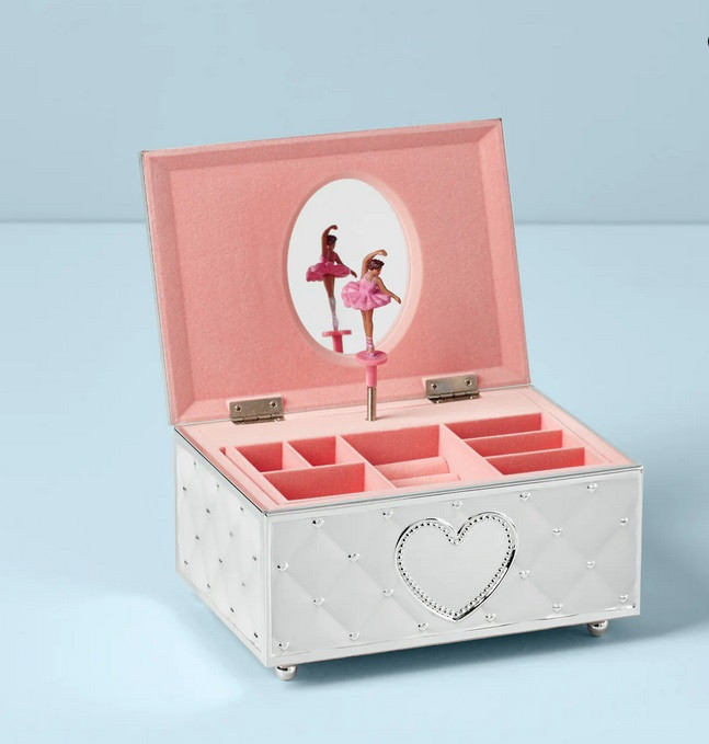 Lenox Childhood Memories Musical Ballerina Jewelry Box - African