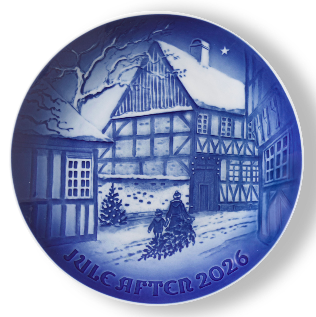 メ*ル様 Bing & Grøndahl クリスマスプレート 2010-2016 Bing & Grondahl Christmas Plate 2026 - Den Gamle By in Aarhus