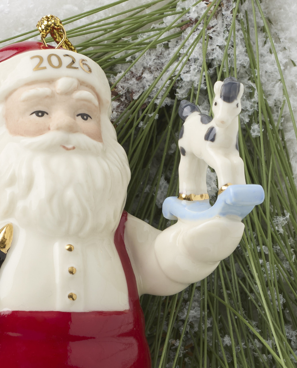 Lenox Santa's Workshop Ornament 2026 - Caucasian - Thurbers of