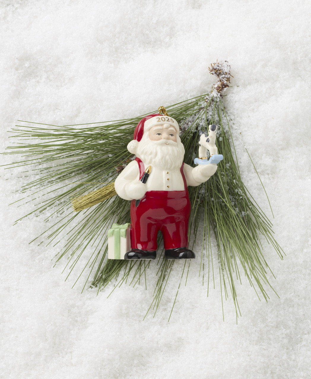 Lenox Santa's Workshop Ornament 2026 - Caucasian - Thurbers of