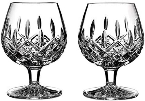 Waterford Clearance Lismore Balloon Brandy Pair - Clear