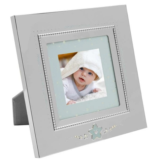 Wallace Star Square Picture Frame 3x3 - Blue