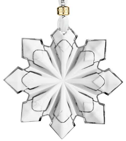 Waterford Crystal Snowcrystal Snowflake Ornament 2025 Waterford Crystal Snowcrystal Snowflake Ornament 2025