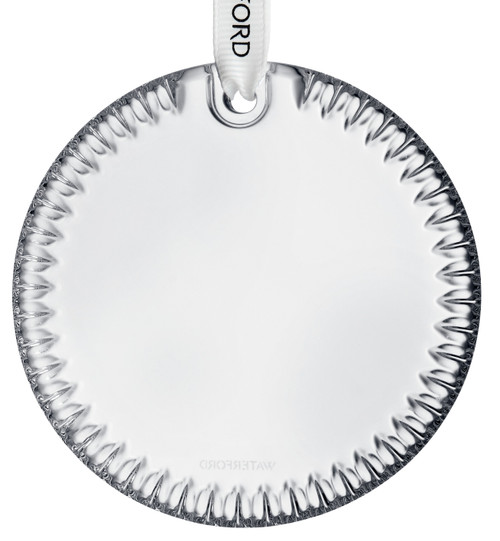 Waterford Crystal Disc Ornament