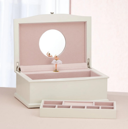 Reed & Barton Ballerina Musical Jewelry Box