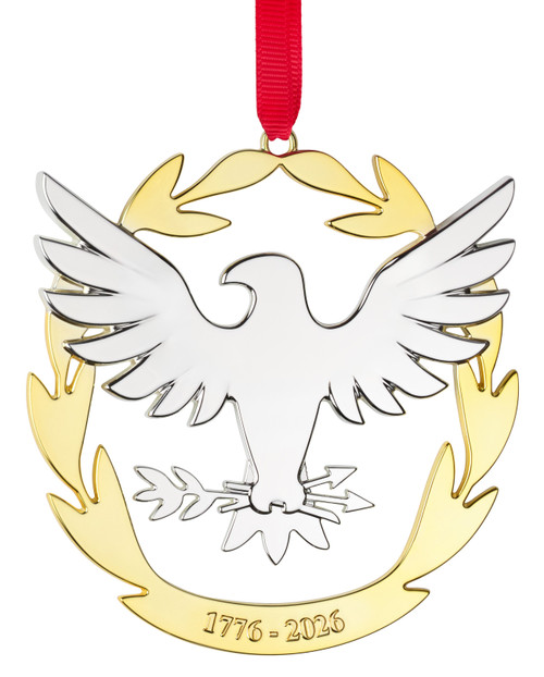 Nambe 250th Anniversary Eagle Ornament 2026