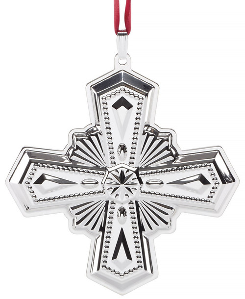 Reed & Barton Christmas Cross Ornament 2026