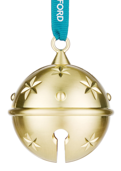 Waterford Golden Sleigh Bell Ornament