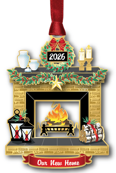 Beacon Our New Home Fireplace Ornament 2026