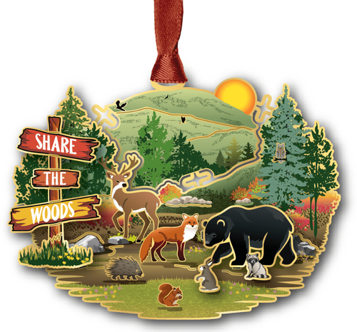 Beacon Share the Woods Ornament