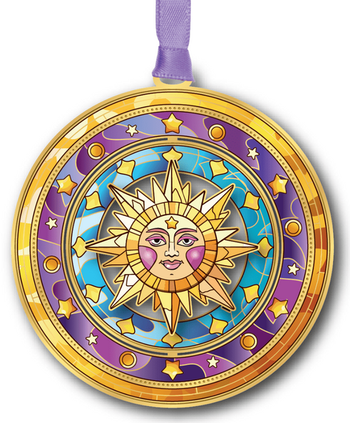 Beacon Mosaic Sun Ornament
