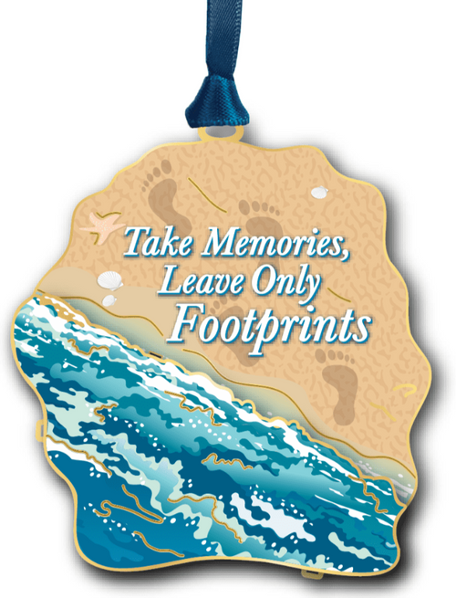 Beacon Leave Footprints Ornament