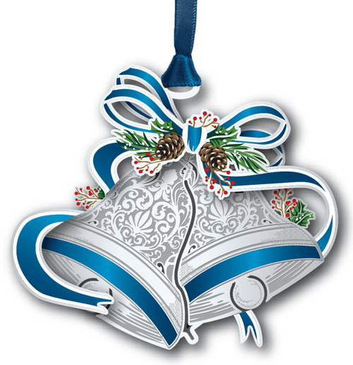 Beacon Vintage Christmas Bells Ornament