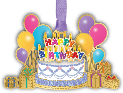 Beacon Happy Birthday Ornament