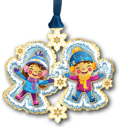 Beacon Snow Angels Ornament