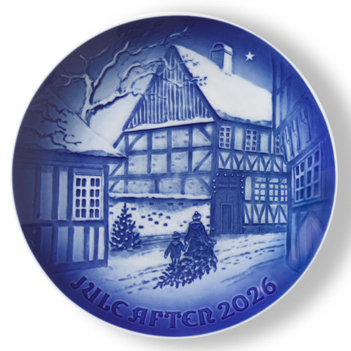Bing & Grondahl Christmas Plate 2026 - Den Gamle By in Aarhus