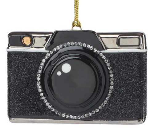 Kate Spade Be Jolly Camera Ornament