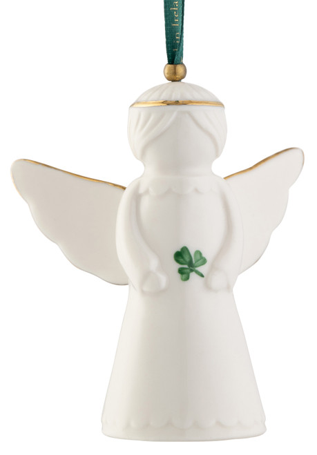 Belleek Irish Angel Ornament