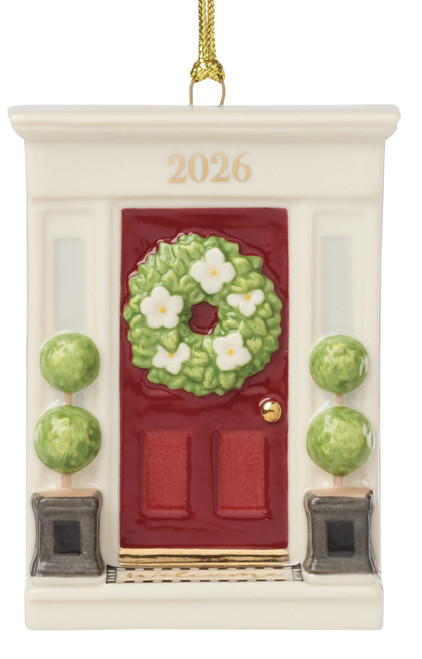 Lenox Our New Home Door Ornament 2026