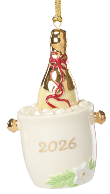 Lenox Champagne Bucket Ornament 2026