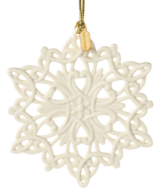 Lenox Snow Fantasies Snowflake Ornament 2026