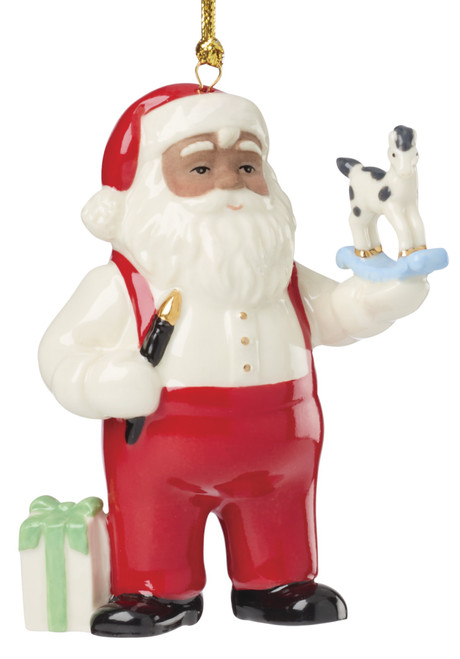 Lenox Santa's Workshop Ornament - African American