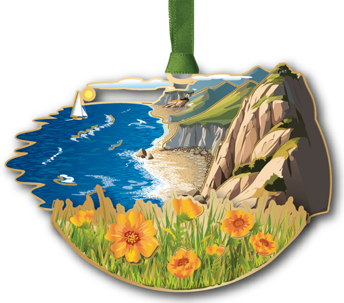 Beacon Coastal Cliff Ornament
