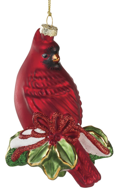 Lenox Blown Glass Cardinal Ornament