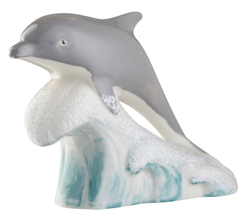 Belleek Wild Atlantic Dolphin Figurine